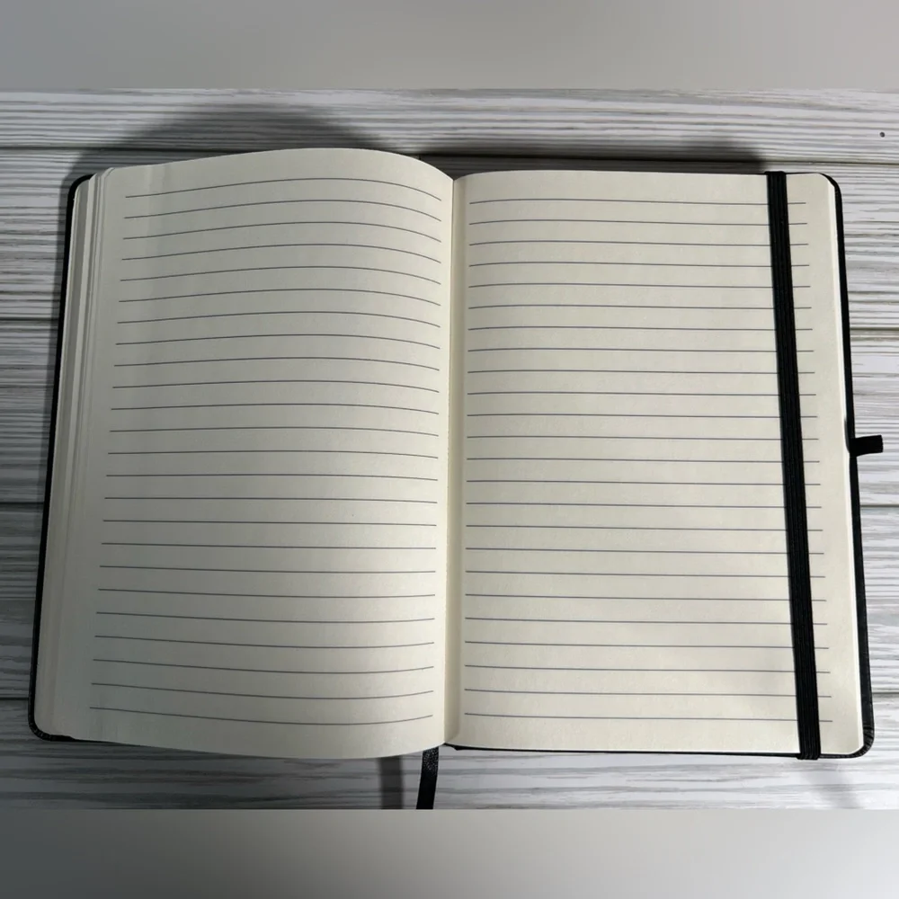 Hand Crafted Dream Big Black Journal and Rose Gold Pen